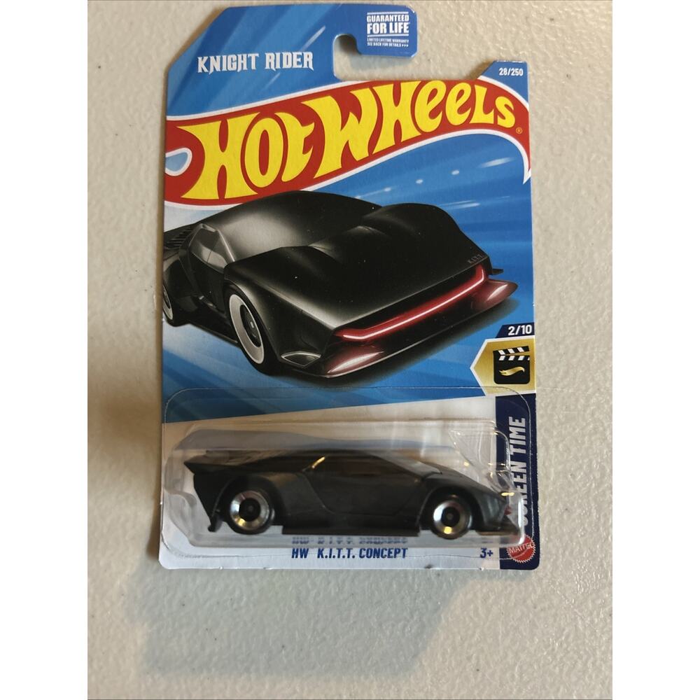 Hot Wheels HW K.I.T.T. Concept Knight Rider Screen Time Series #2/10 Diecast New